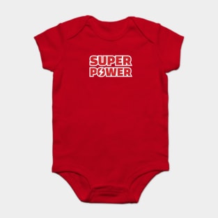SUPER POWER Baby Bodysuit